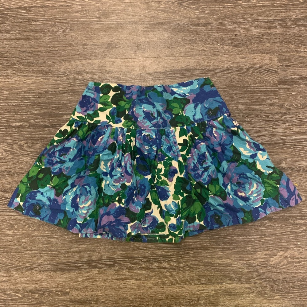 Vintage Floral Skirt